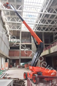 Арендовать аренда телескопического электрического подъемника dingli bt24ert в Екатеринбурге