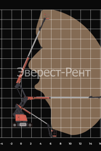 Арендовать коленчатый дизельный подъемник dingli ba24rt в Екатеринбурге