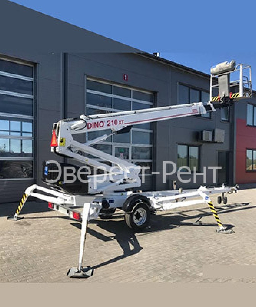 Арендовать аренда прицепного подъемника паук dino 210 xt в Екатеринбурге