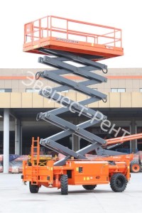 Арендовать аренда ножничного дизельного подъемника dingli jcpt 2223 rt в Екатеринбурге